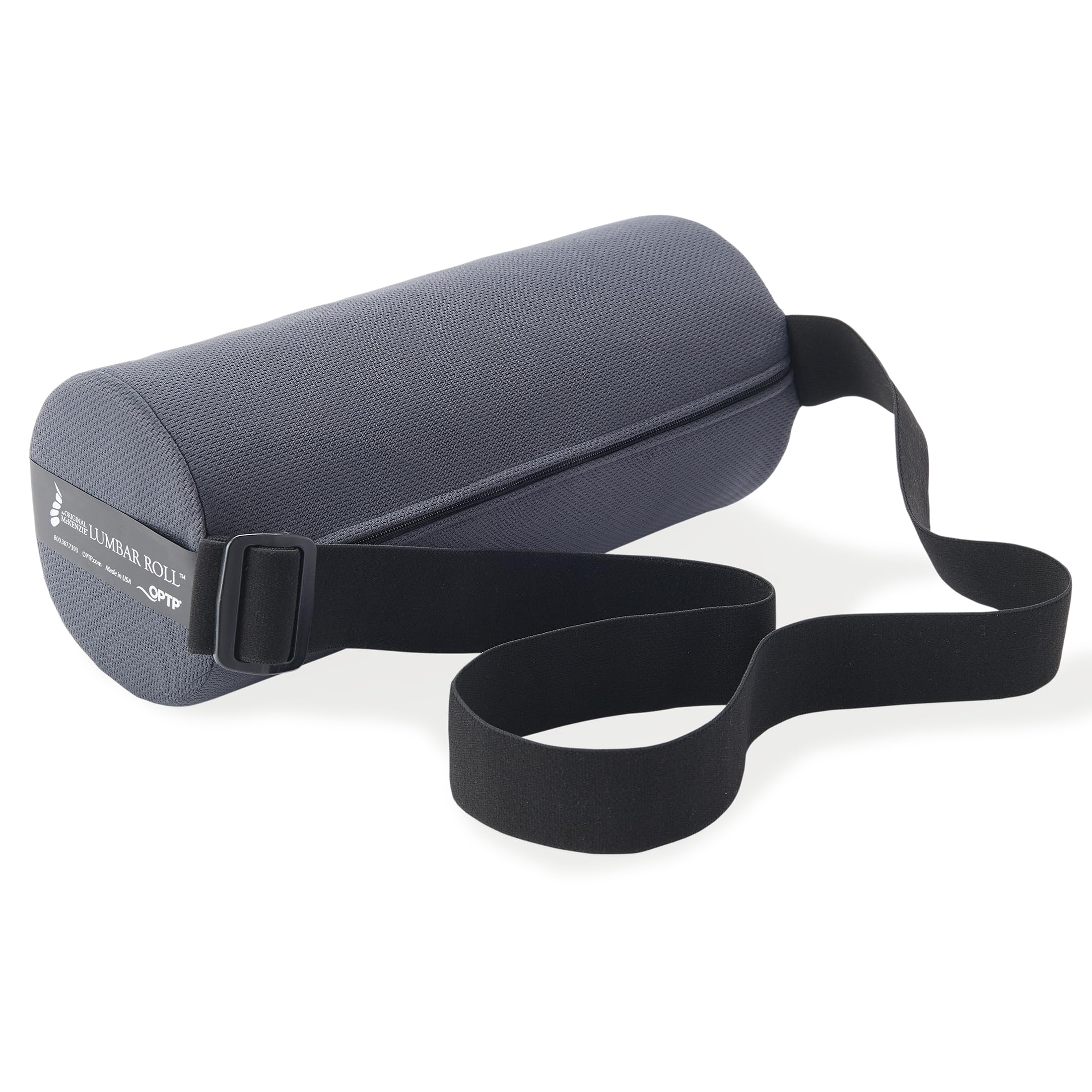 OPTP rodillo lumbar frontal mostrando forma y densidad para soporte