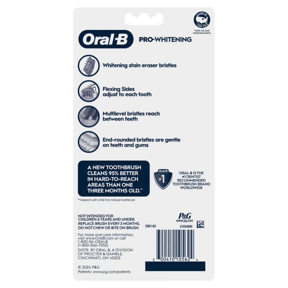 Oral-B pack de seis unidades listo para renovar el cepillo regularmente