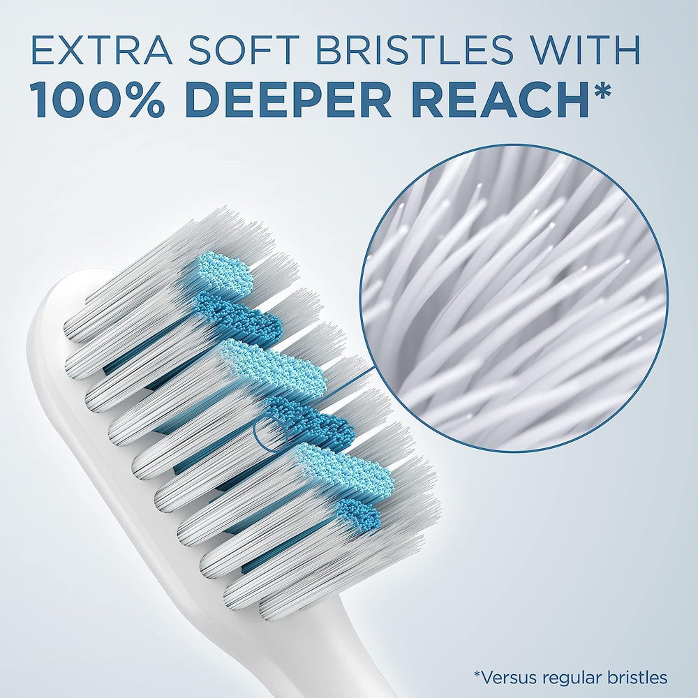 Oral-B pack abierto con recambios listos para reemplazo rápido y ordenado