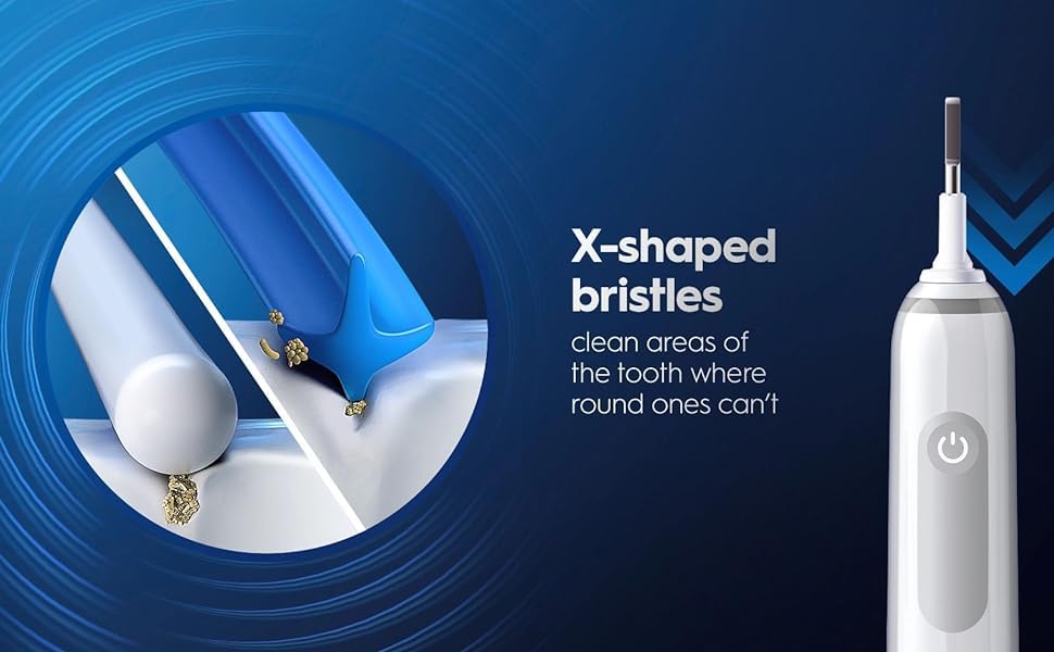 Oral-B conjunto completo de 4 cabezales listo para almacenar