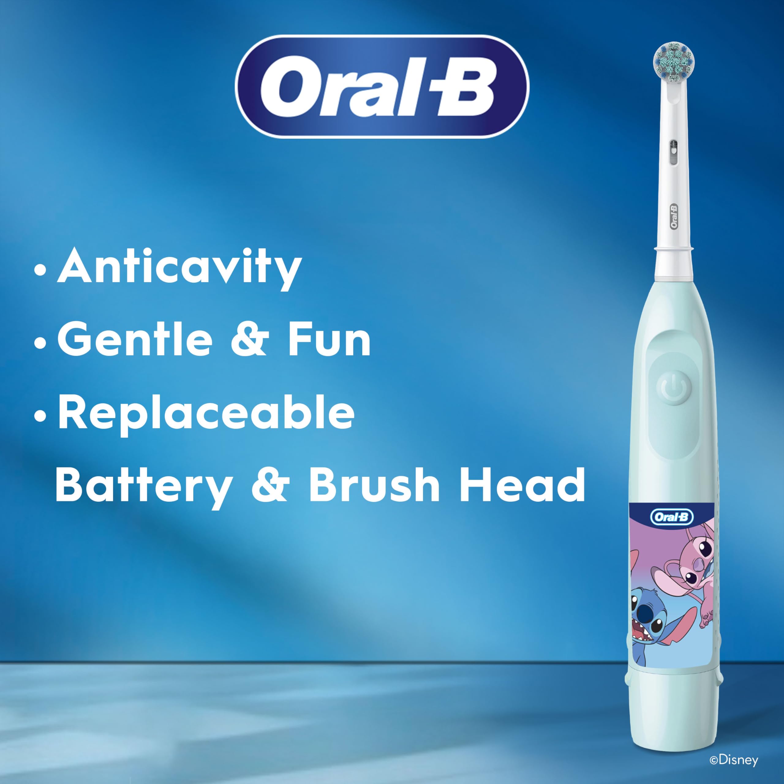 Oral-B primer plano de cerdas que cambian color indicando reemplazo