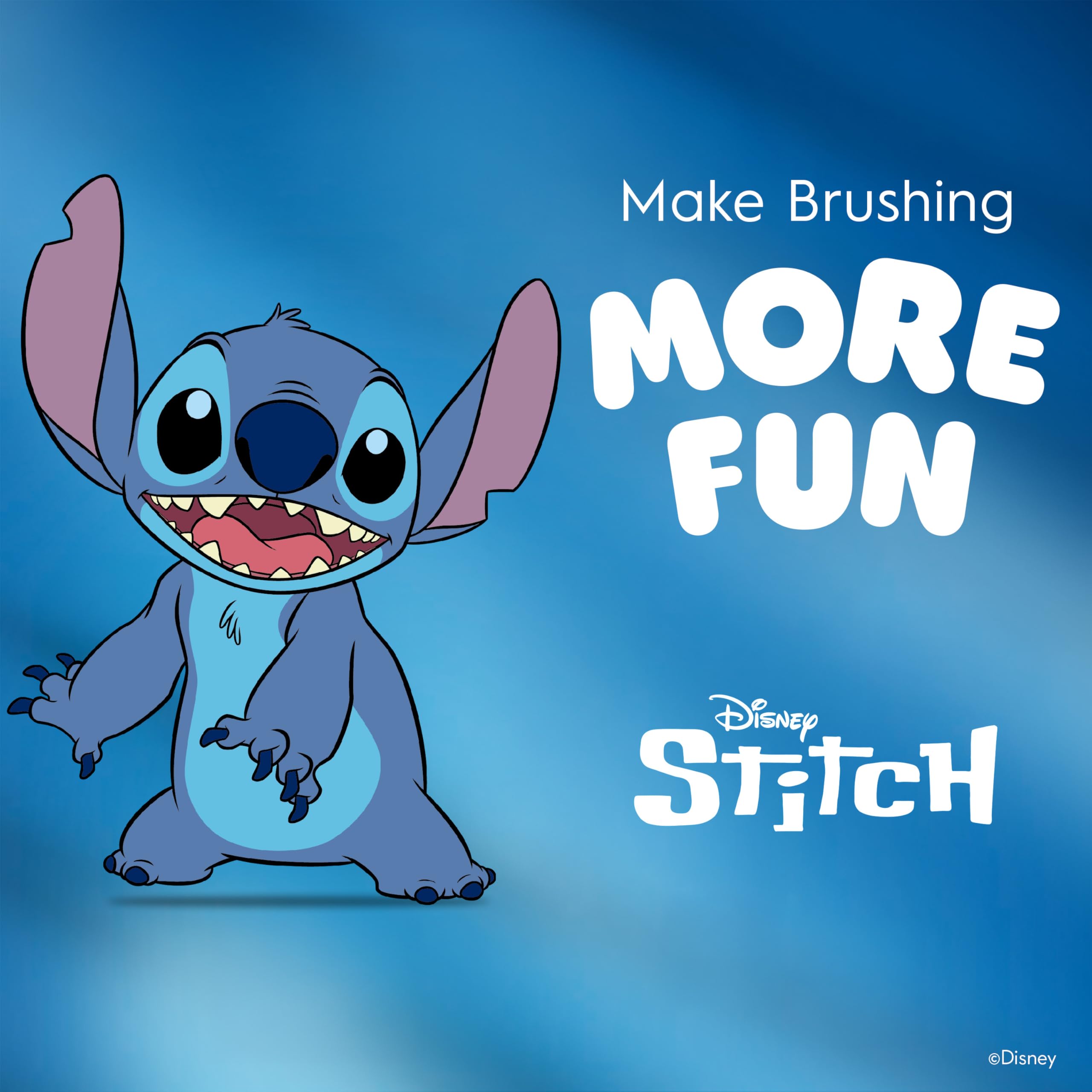 Oral-B empaque del producto que muestra inclusión de stickers y funciones