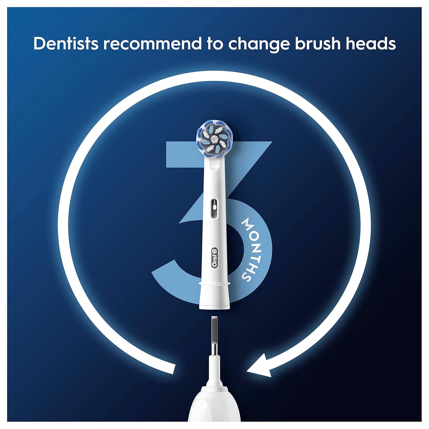 Oral-B empaque internacional original con múltiples idiomas