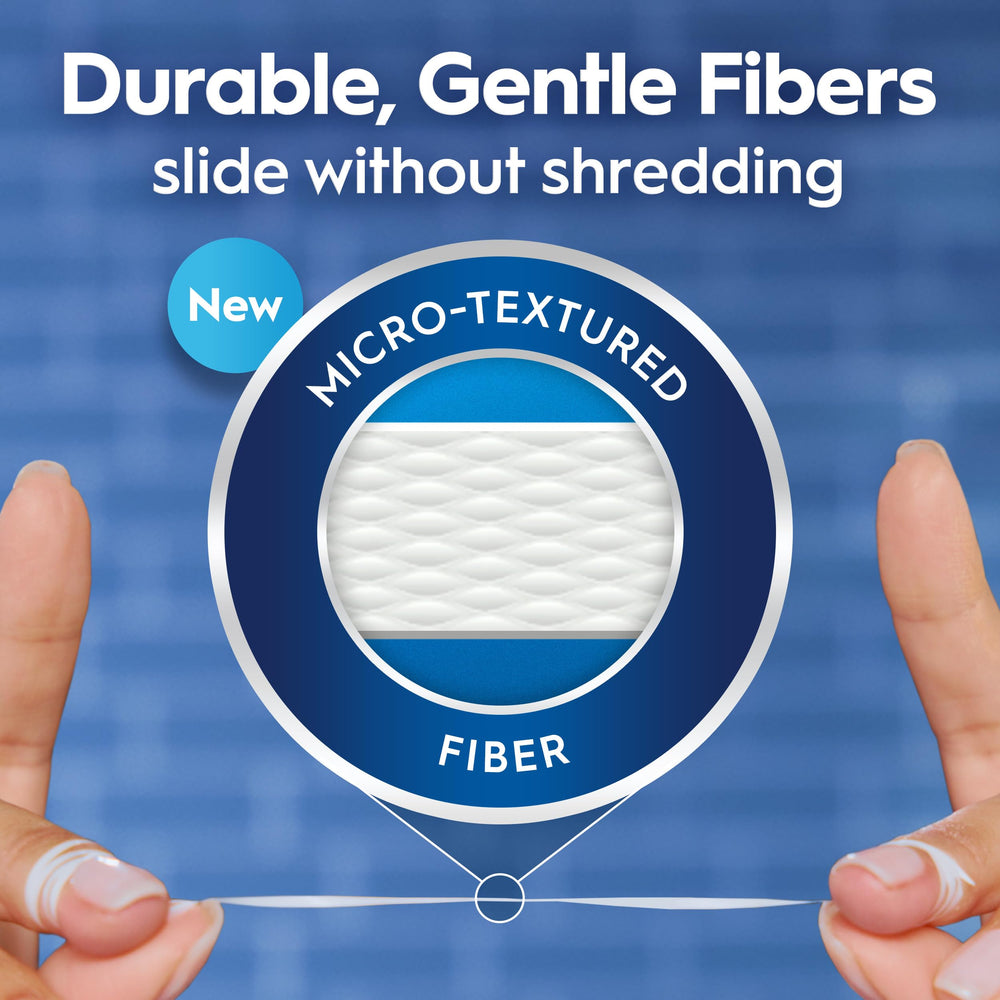 Bobina de 40 metros de Oral-B Glide lista para uso prolongado en el hogar