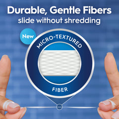 Bobina de 40 metros de Oral-B Glide lista para uso prolongado en el hogar