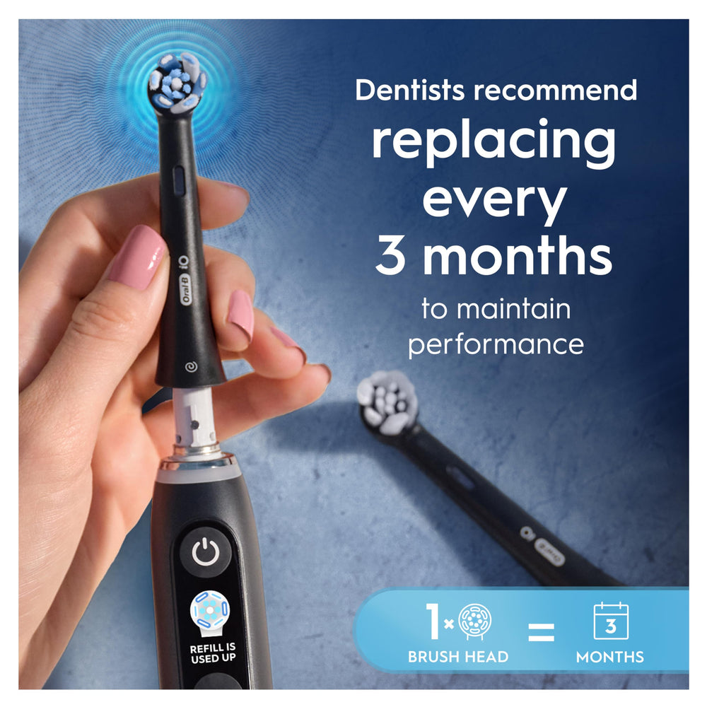 Oral-B pack de dos cabezales en su empaque sellado listo para uso