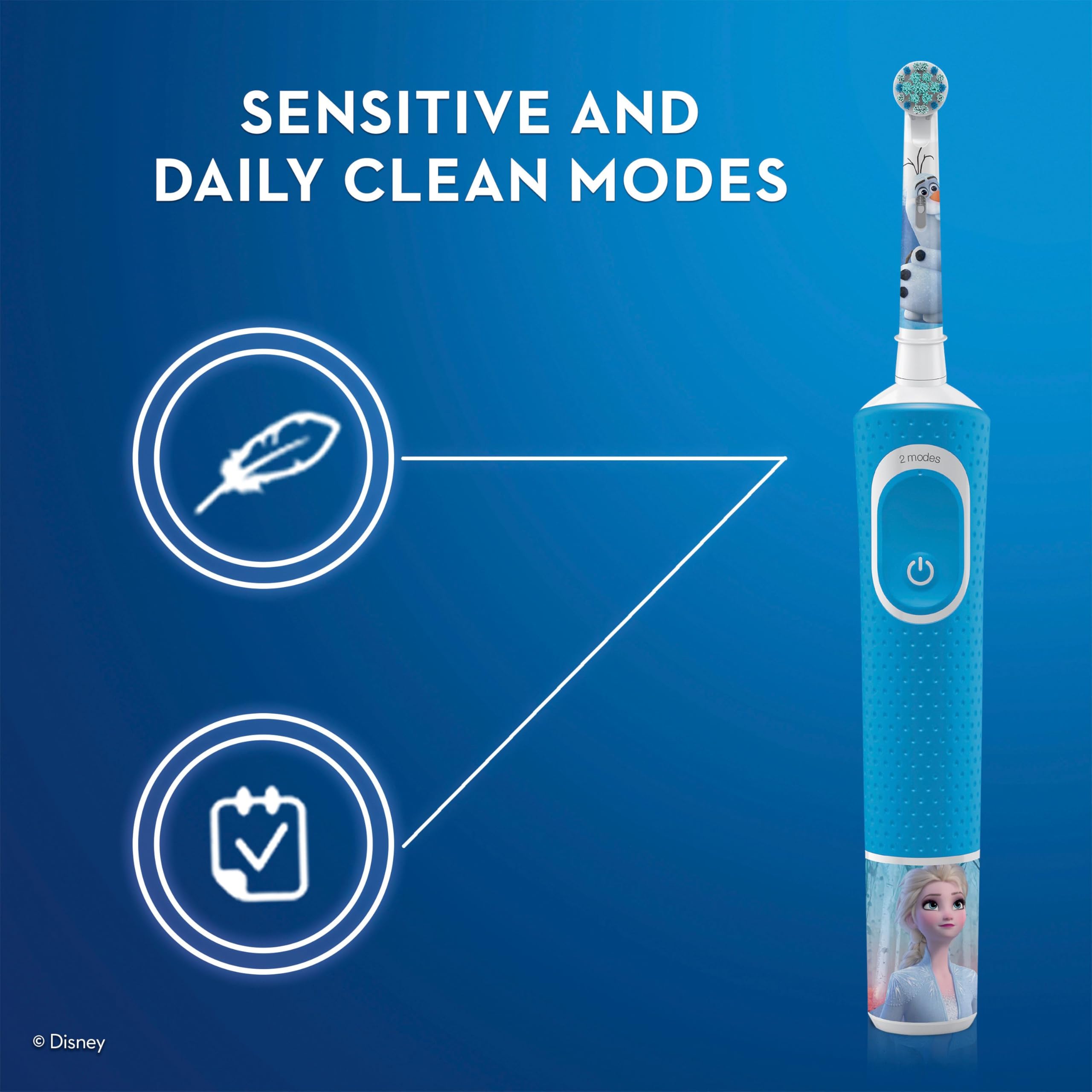 Oral-B pegatinas intercambiables Frozen para personalizar el mango