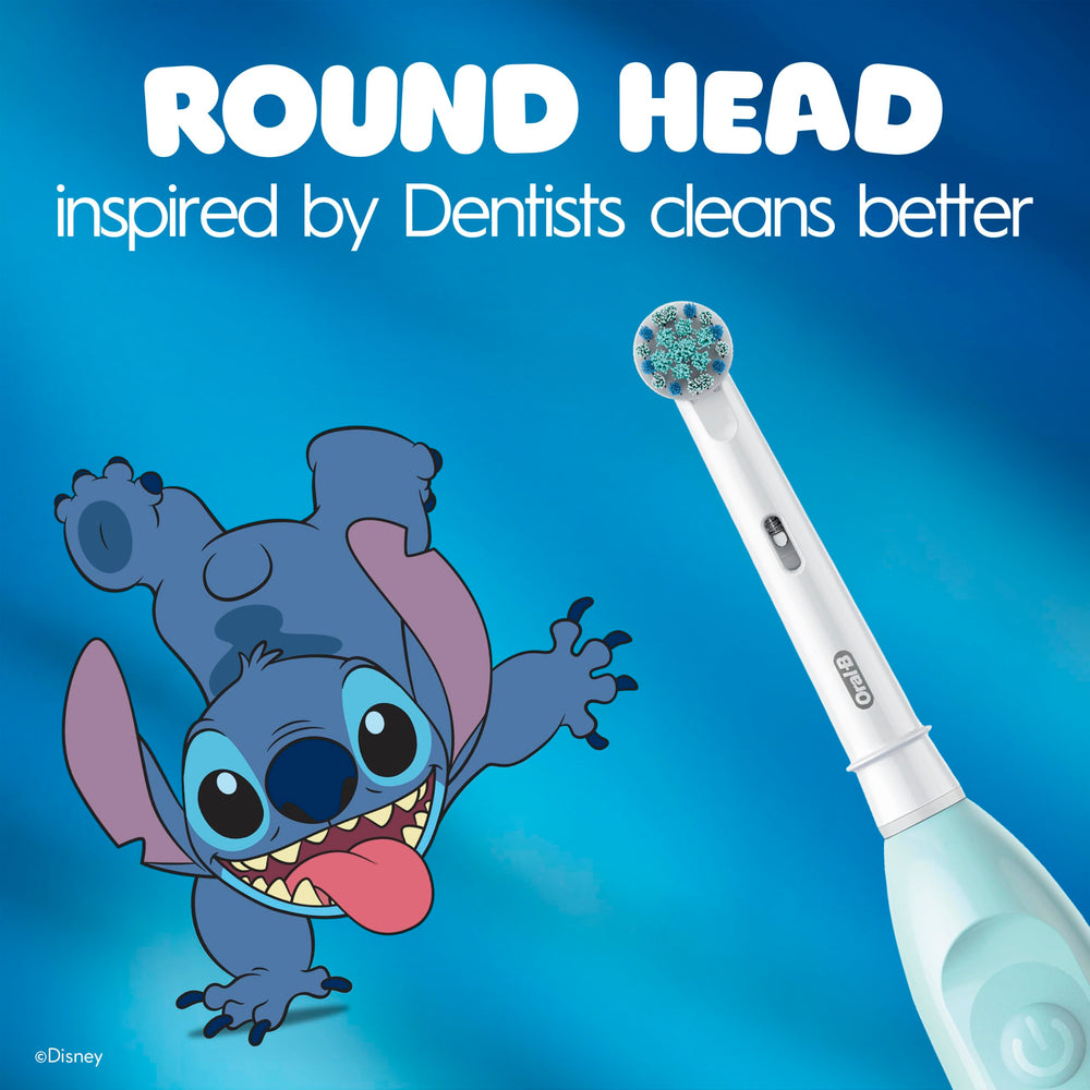 Oral-B pegatinas Stitch para personalizar el mango y aumentar uso