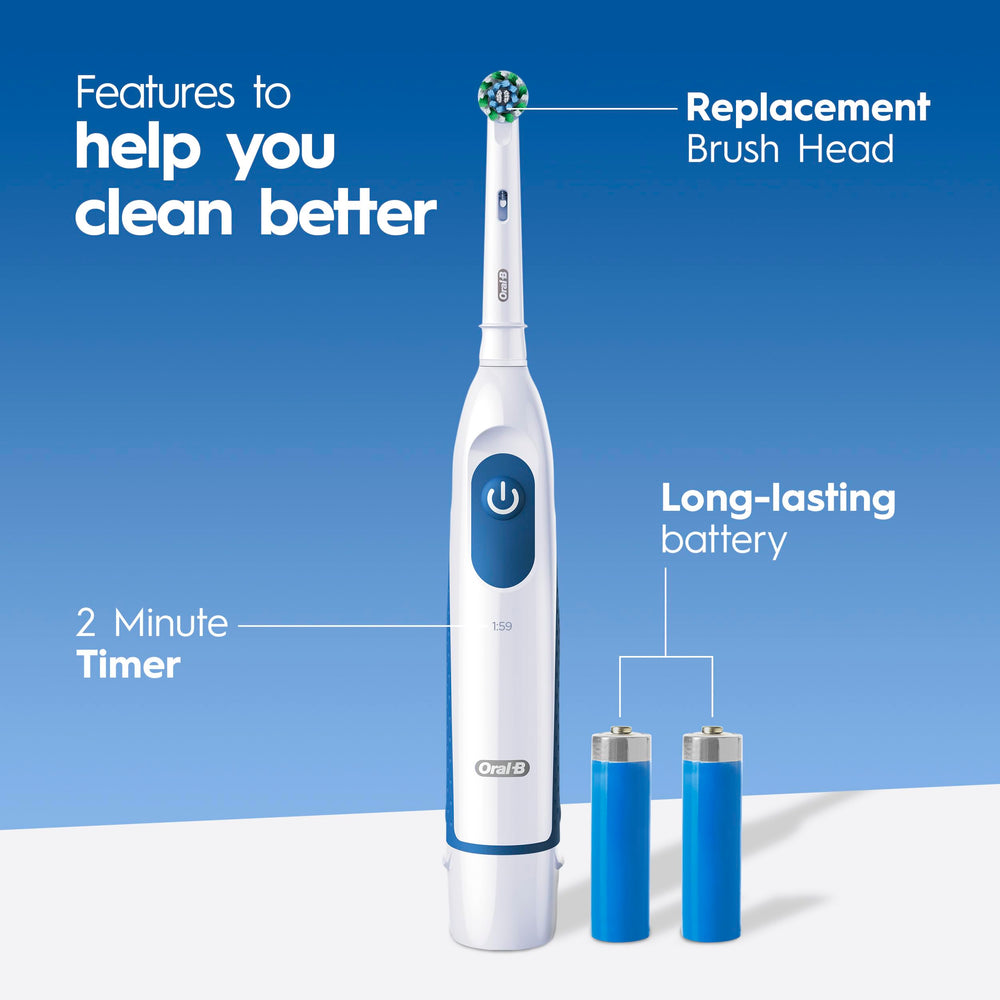 Oral-B Pro 100 3D White cabezal Precision Clean para limpieza precisa