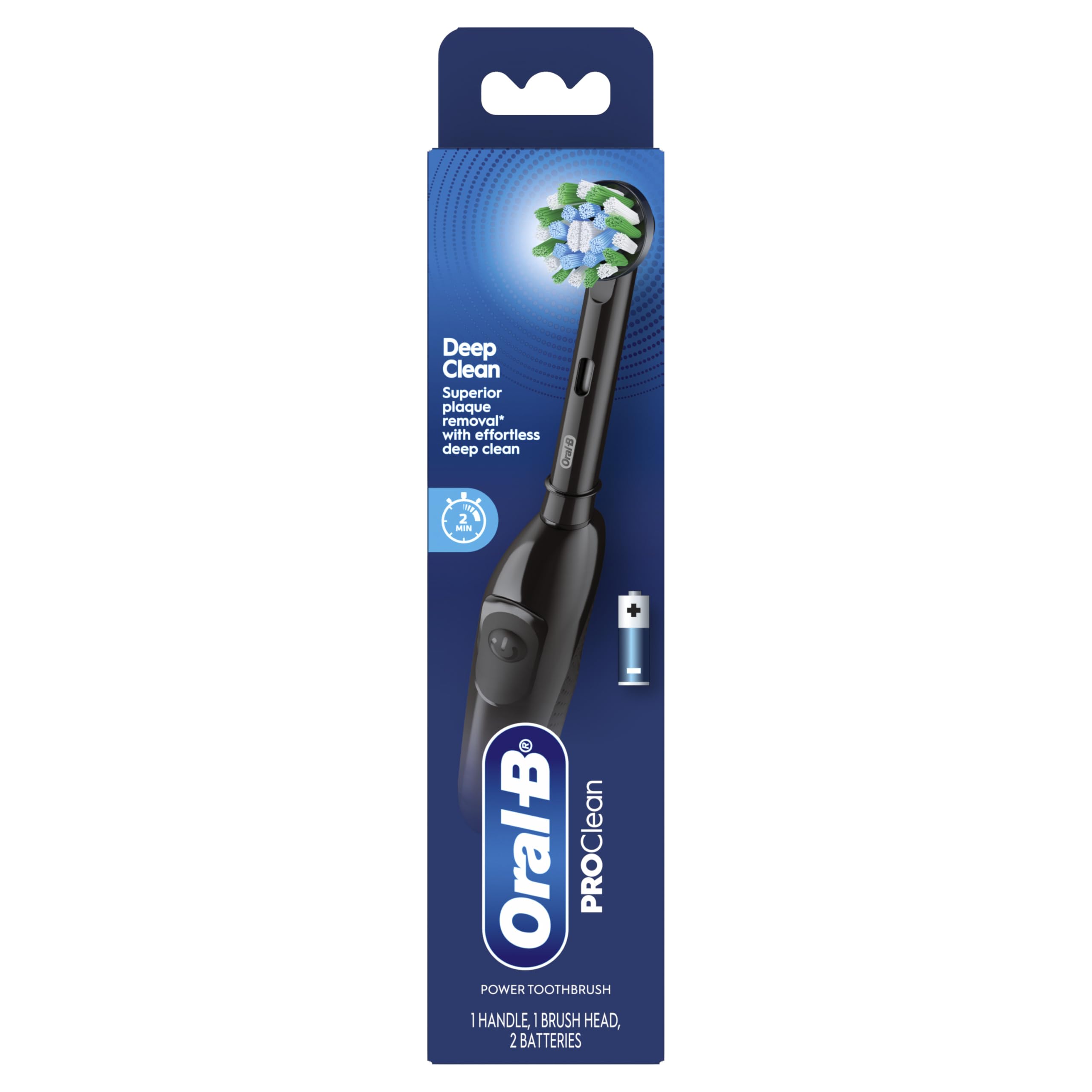 Oral-B Pro 100 dentro de neceser de viaje, práctico y sin cargador