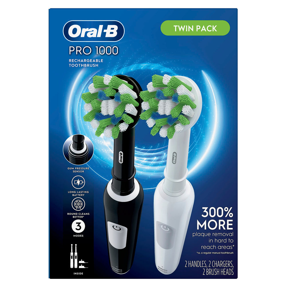 Indicador LED de carga en el mango Oral-B que asegura batería fiable y recargas oportunas