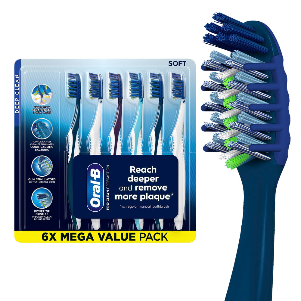 Oral-B cepillo frontal y empaque familiar que facilita recambios