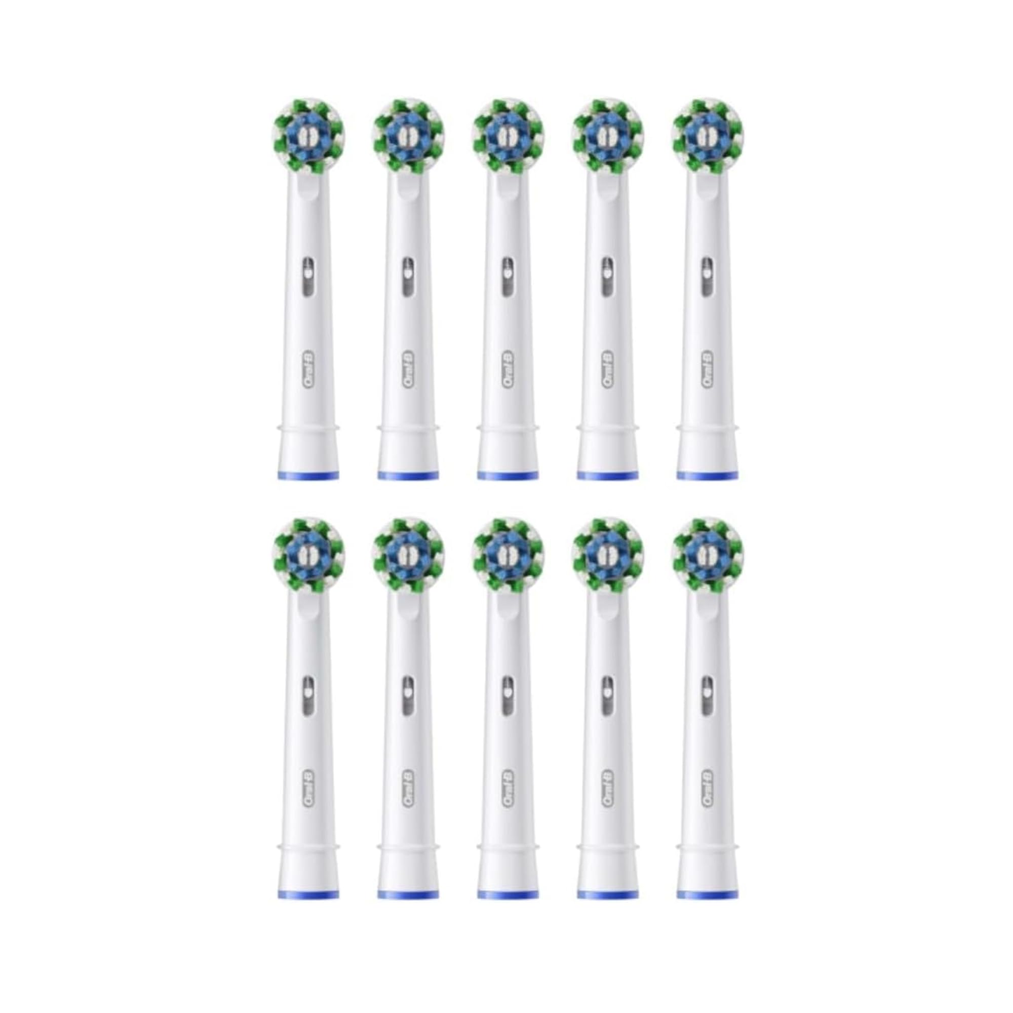 Oral-B pack frontal mostrando las diez unidades y envío a buzón