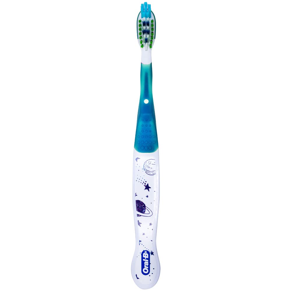 Oral-B surtido de colores rosa verde azul morado para identificar usuarios