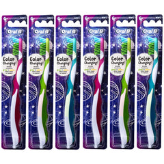 Oral-B cepillo frontal pack de seis ideal para familias y recambios