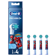 Oral-B frontal del empaque con diseño Spider-Man sugerente para niños