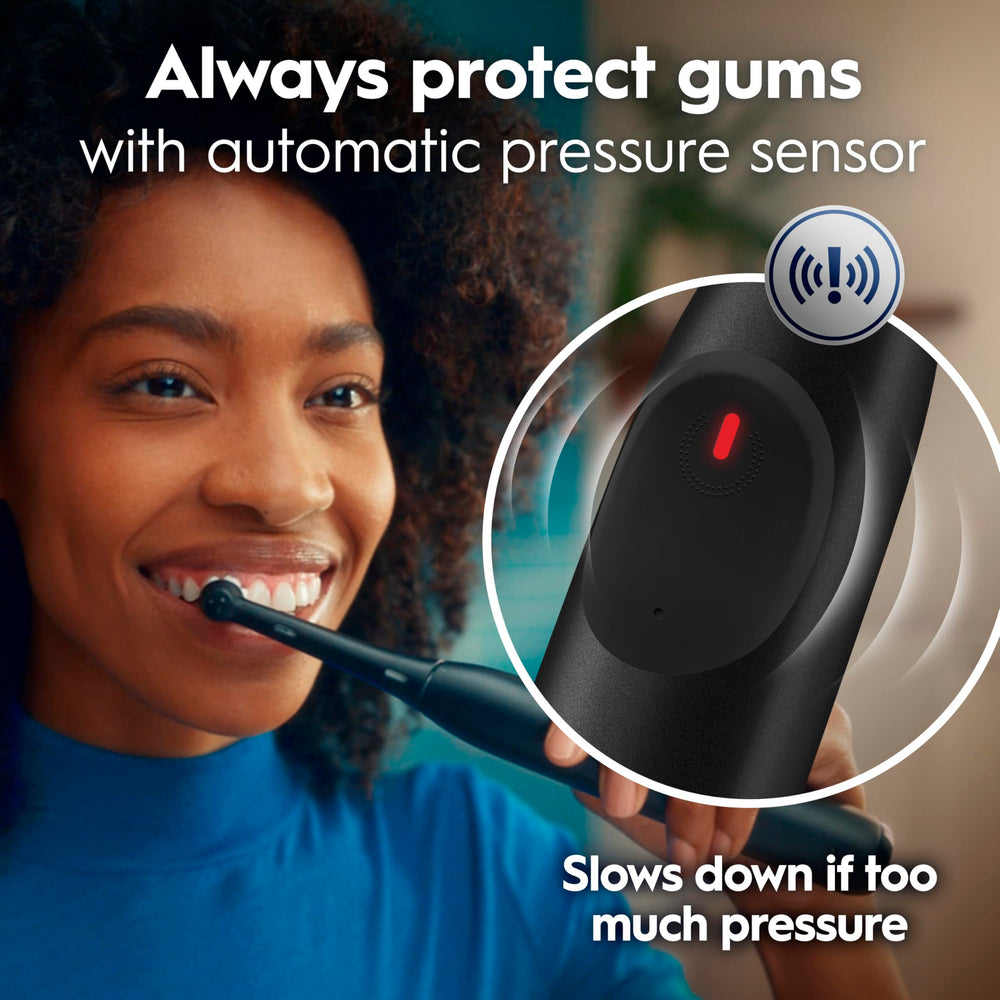Oral-B sensor de presión con luz roja que evita cepillado agresivo
