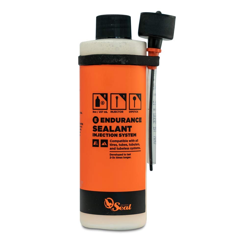 Orange Seal frasco 8oz frontal mostrando presentación y cantidad, protección duradera