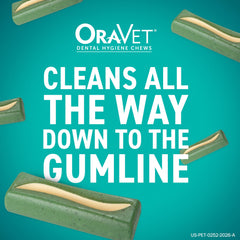 OraVet textura del masticable que muestra diseño para remover placa