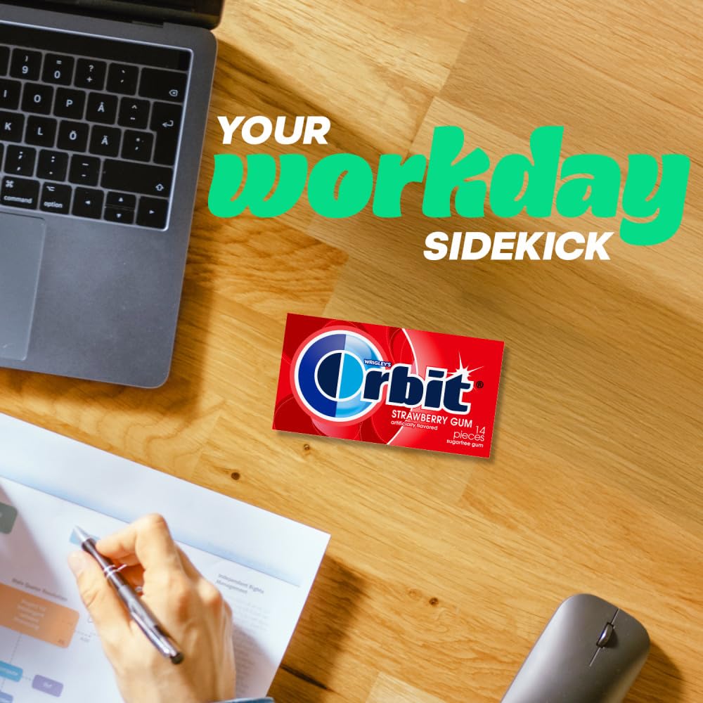 Orbit primer plano de la superficie del chicle, textura uniforme