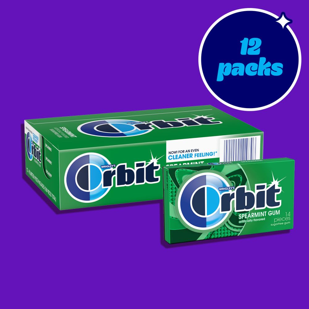 Orbit chicle individual envuelto listo para masticar con frescura