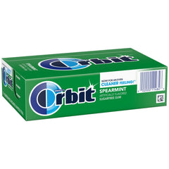 Orbit paquete abierto con 14 piezas envueltas para uso inmediato