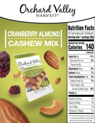Orchard Valley Harvest mezcla servida en un bol para ver porciones y colores
