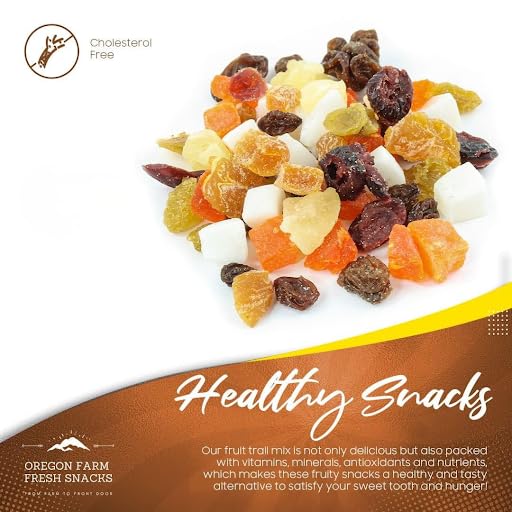 OREGON FARM FRESH SNACKS comparación de tamaño con mano para escala, 24 oz claramente visible