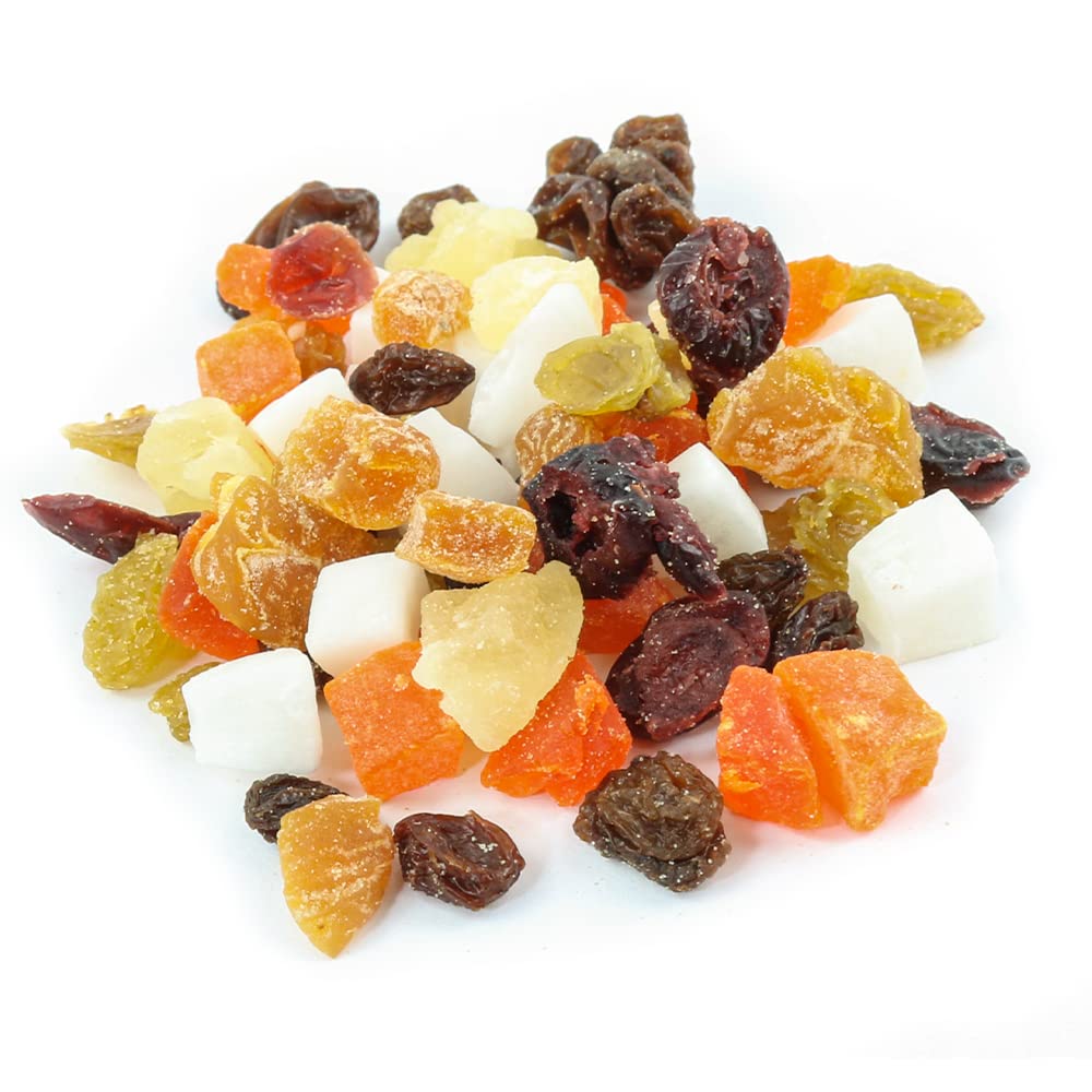 OREGON FARM FRESH SNACKS frente del paquete mostrando mezcla y tamaño, conveniencia para llevar