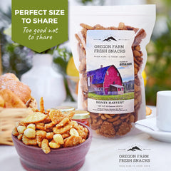 OREGON FARM FRESH SNACKS toffee de mantequilla brillo y sabor dulce