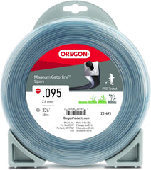 Oregon Magnum Gatorline vista frontal del paquete mostrando longitud y calibre