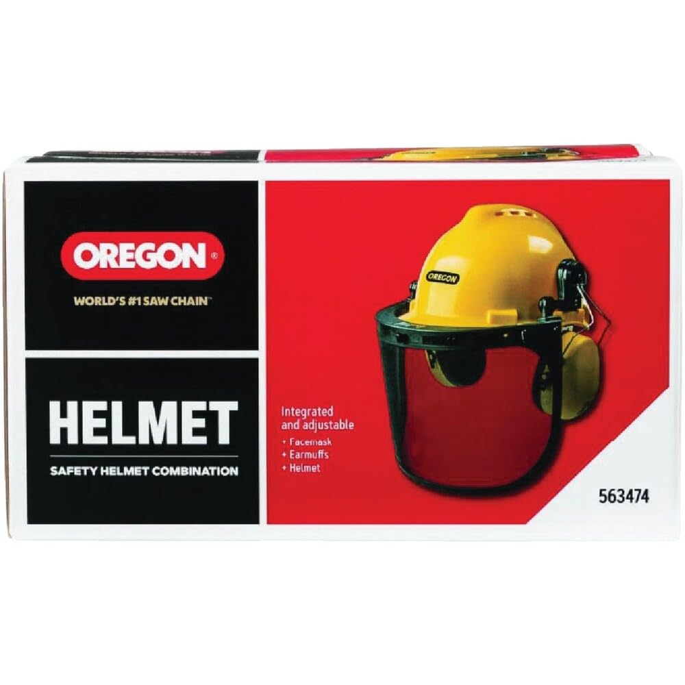 Oregon side profile with articulated ear muffs providing snug hearing protection