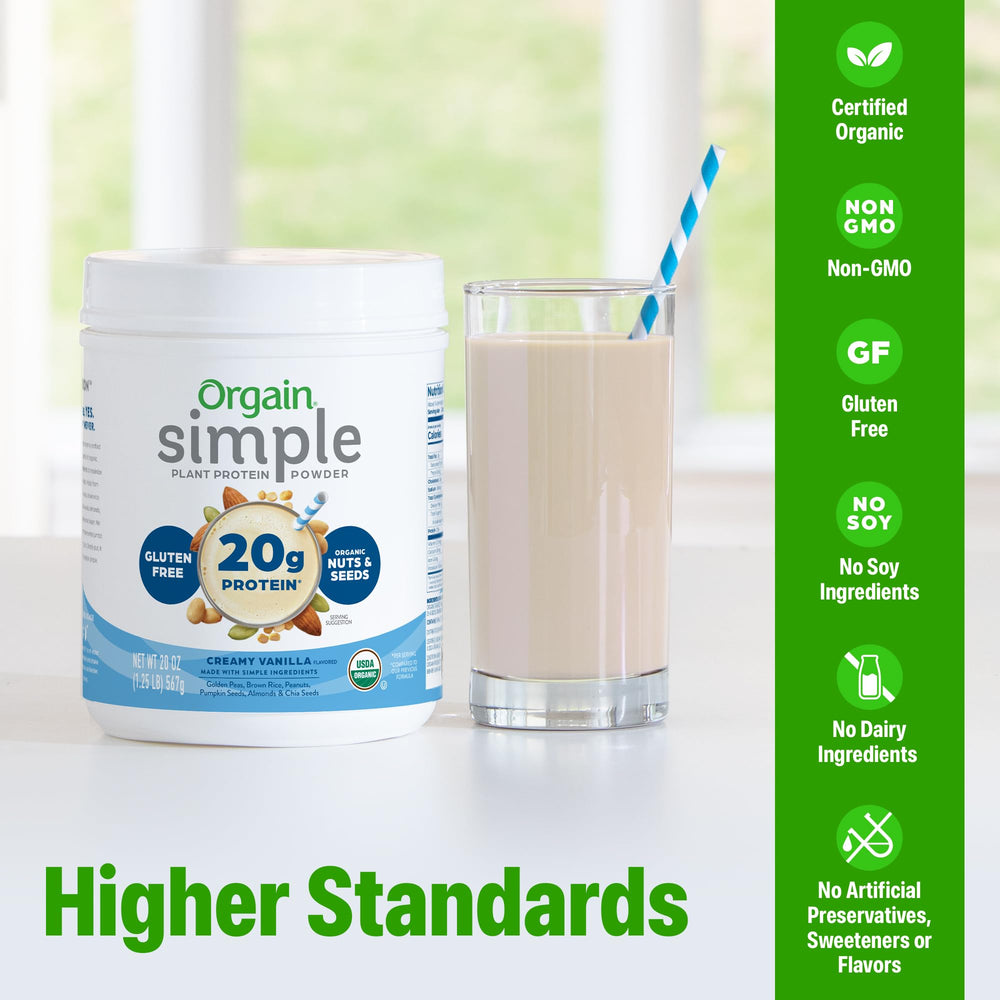 Orgain batido de vainilla listo en vaso, opción nutritiva y sabrosa