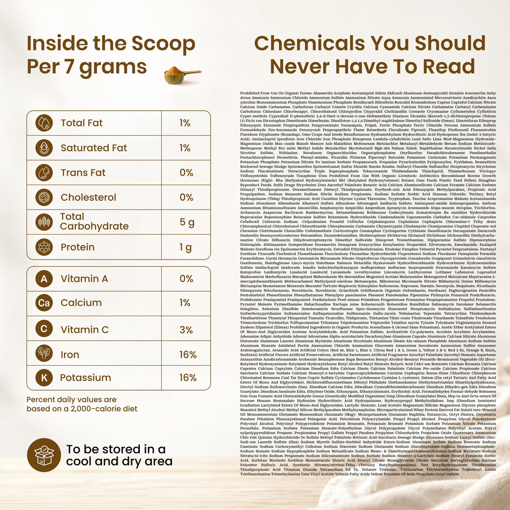 Organic Spice Resource cuenco con especias combinadas resaltando versatilidad