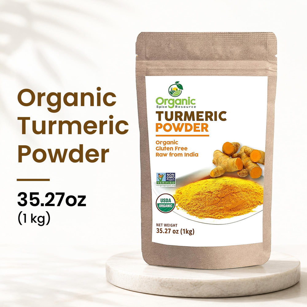 Organic Spice Resource bolsa kraft resellable abierta que conserva frescura