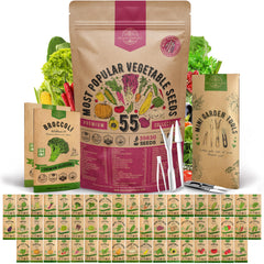 Organo Republic bolsa resellable frontal que protege semillas y facilita almacenamiento