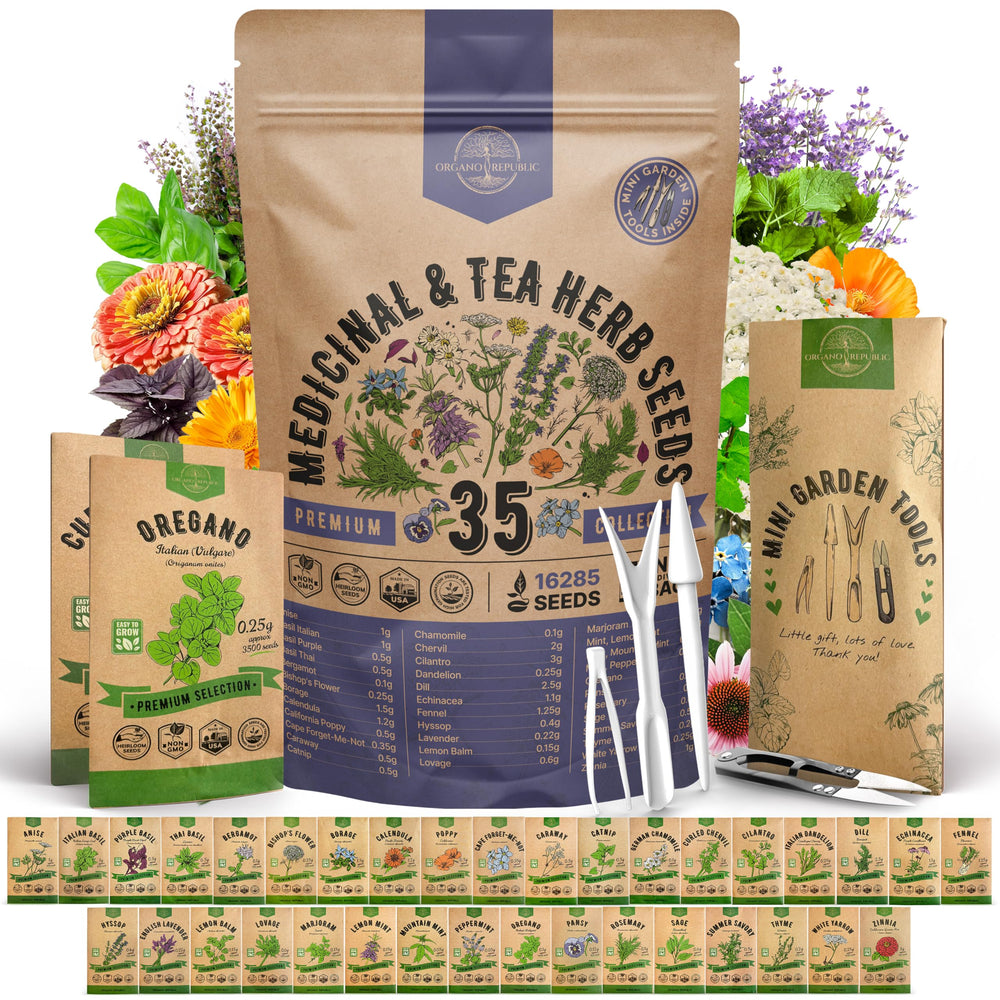 Organo Republic front packaging showing variety pack and contents benefit quick selection