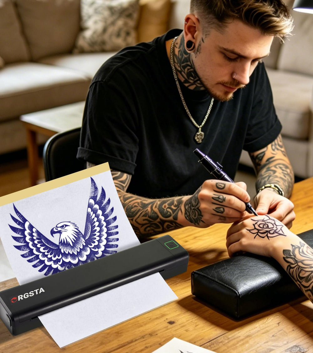 ORGSTA S008 kit completo con 10 papeles, cable y memoria USB