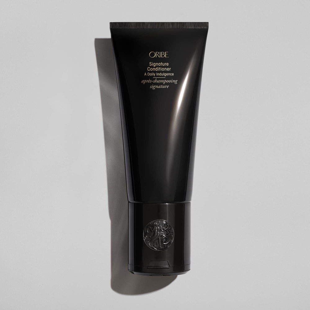 Oribe acondicionador etiqueta detalle ingredientes y beneficios