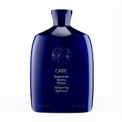 Oribe Supershine frontal mostrando envase elegante y brillo inmediato