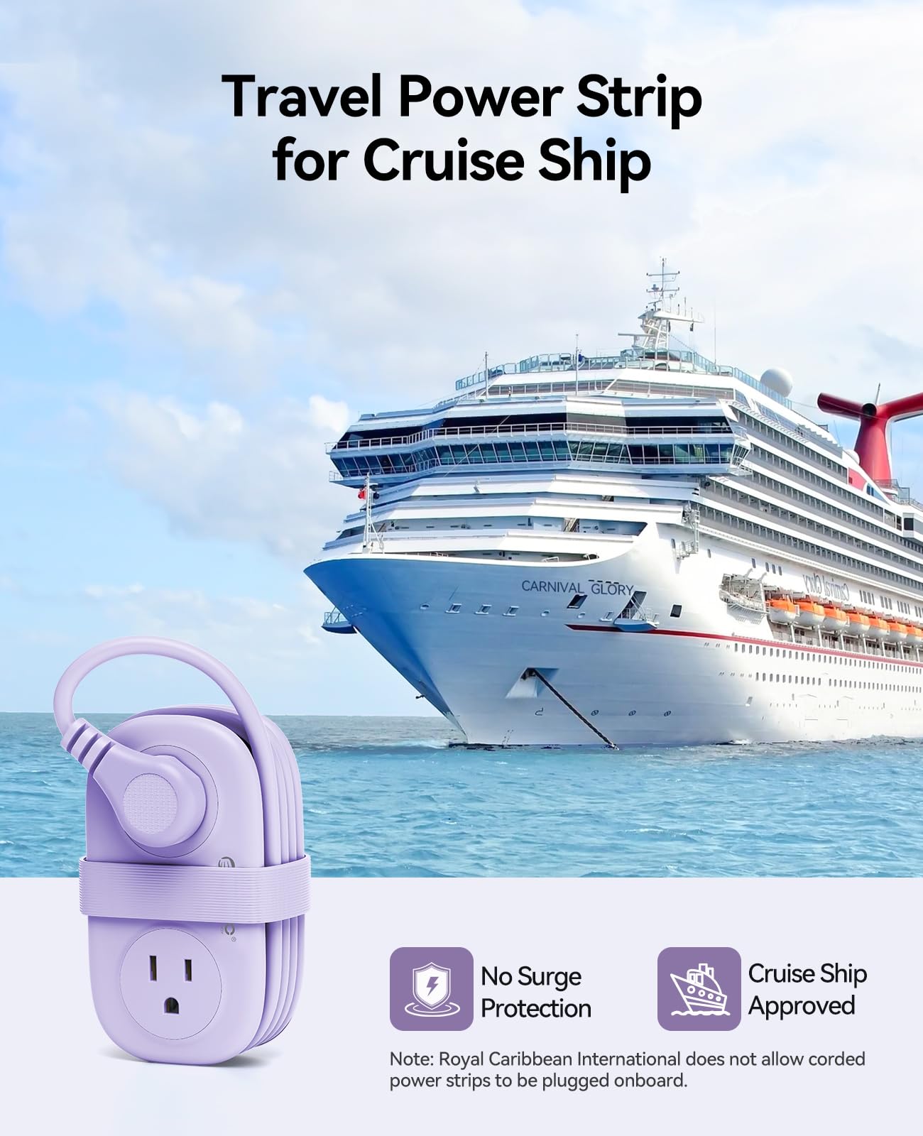 ORICO Purple Cruise textura de carcasa PC resistente al fuego, protección y durabilidad