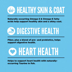 ORIJEN etiqueta nutricional y lista de ingredientes visible