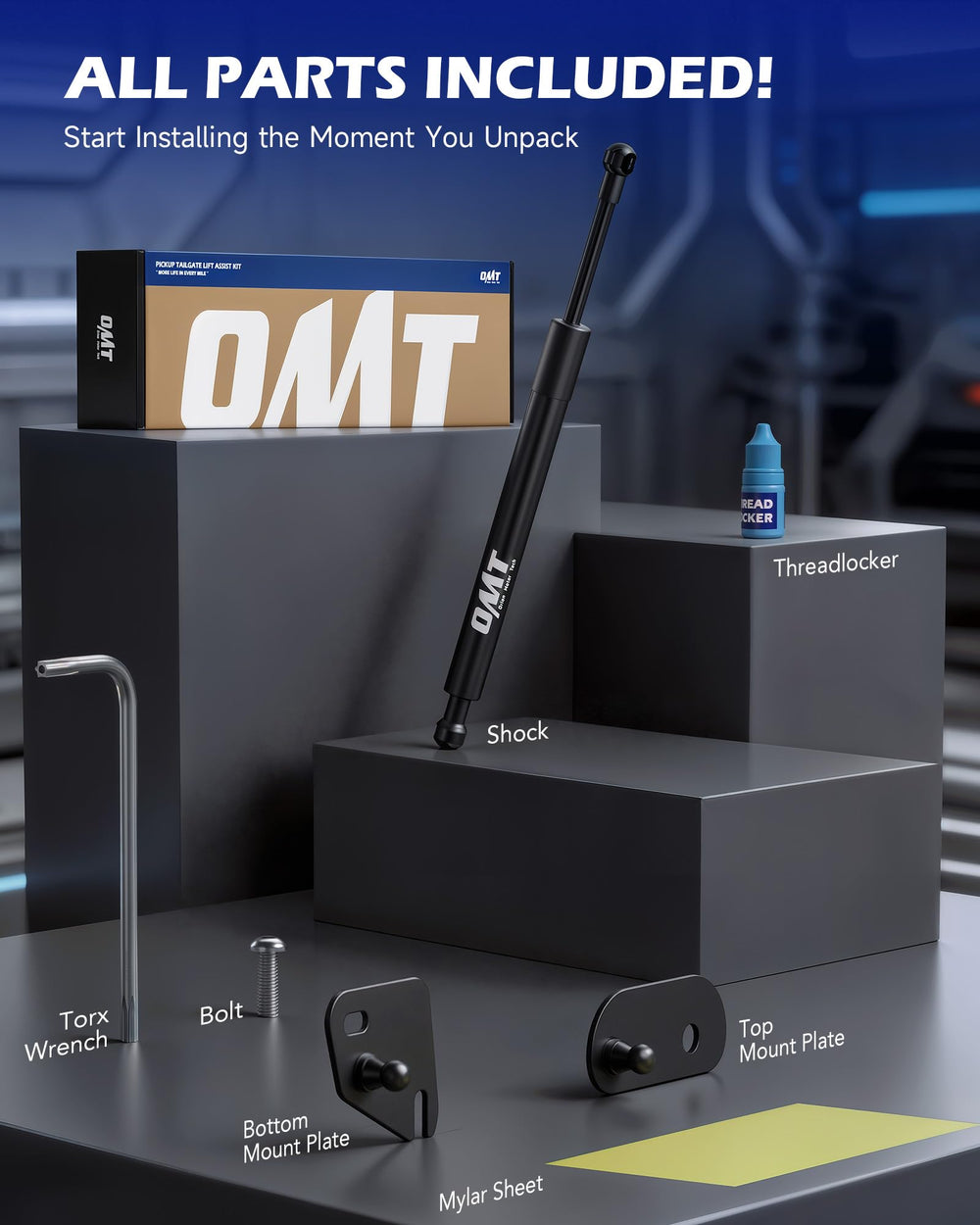 Orion Motor Tech empaque con instrucciones para instalación rápida