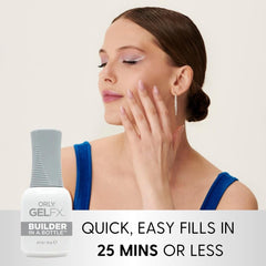 Orly brochita aplicando gel para control preciso y acabado liso