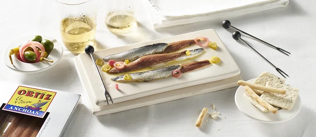 Ortiz sardinas servidas en tostada, fácil y sabrosa opción diaria