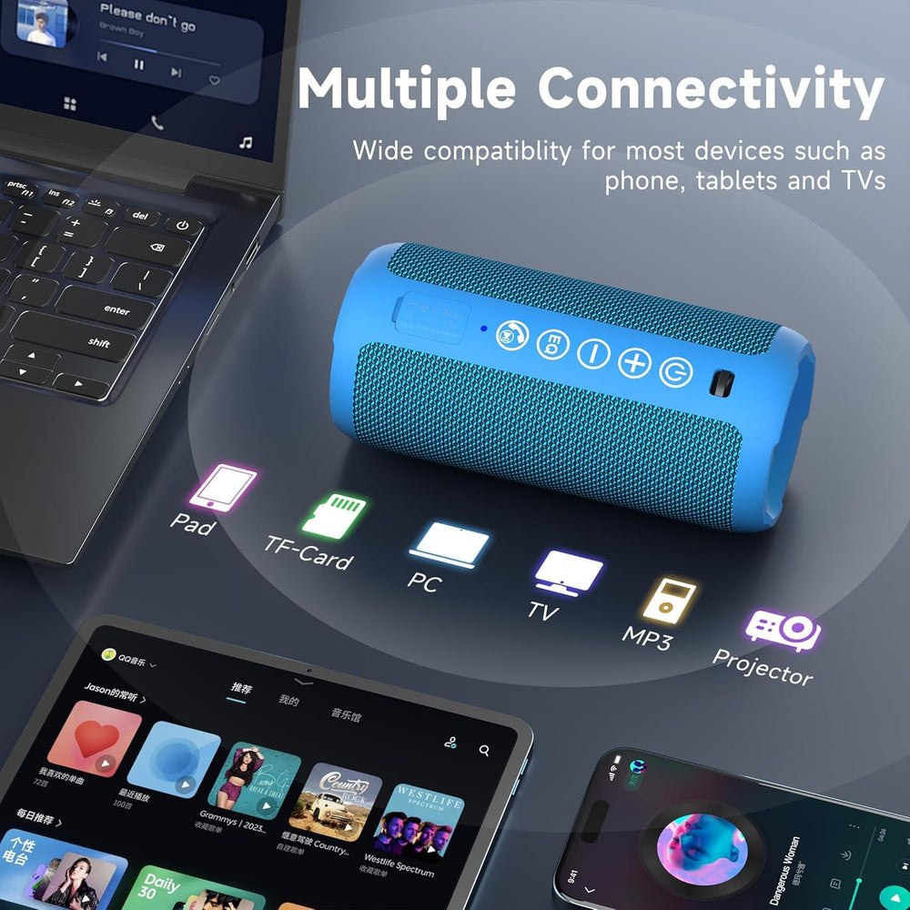 Ortizan X10 junto a un móvil para comparar tamaño y portabilidad
