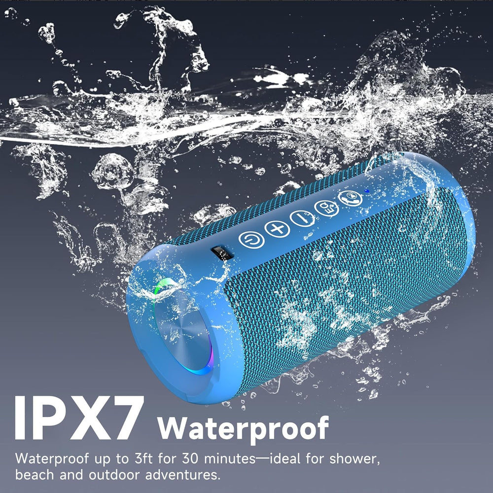 Ortizan X10 en la playa, audio potente y resistente para exteriores