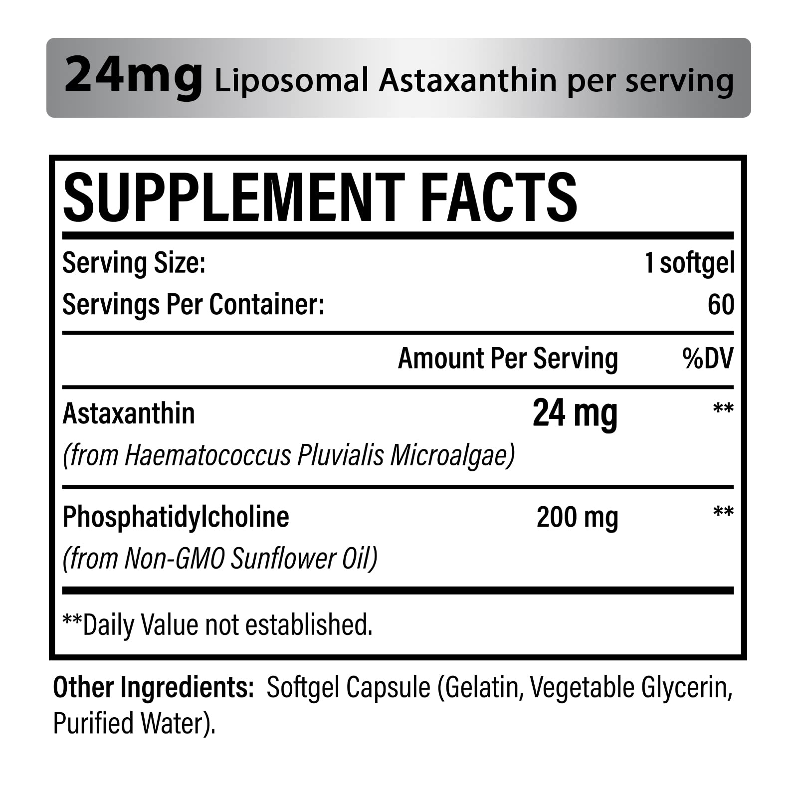 Osasuna softgel abierto mostrando aceite liposomal, evidencia de formulación estable