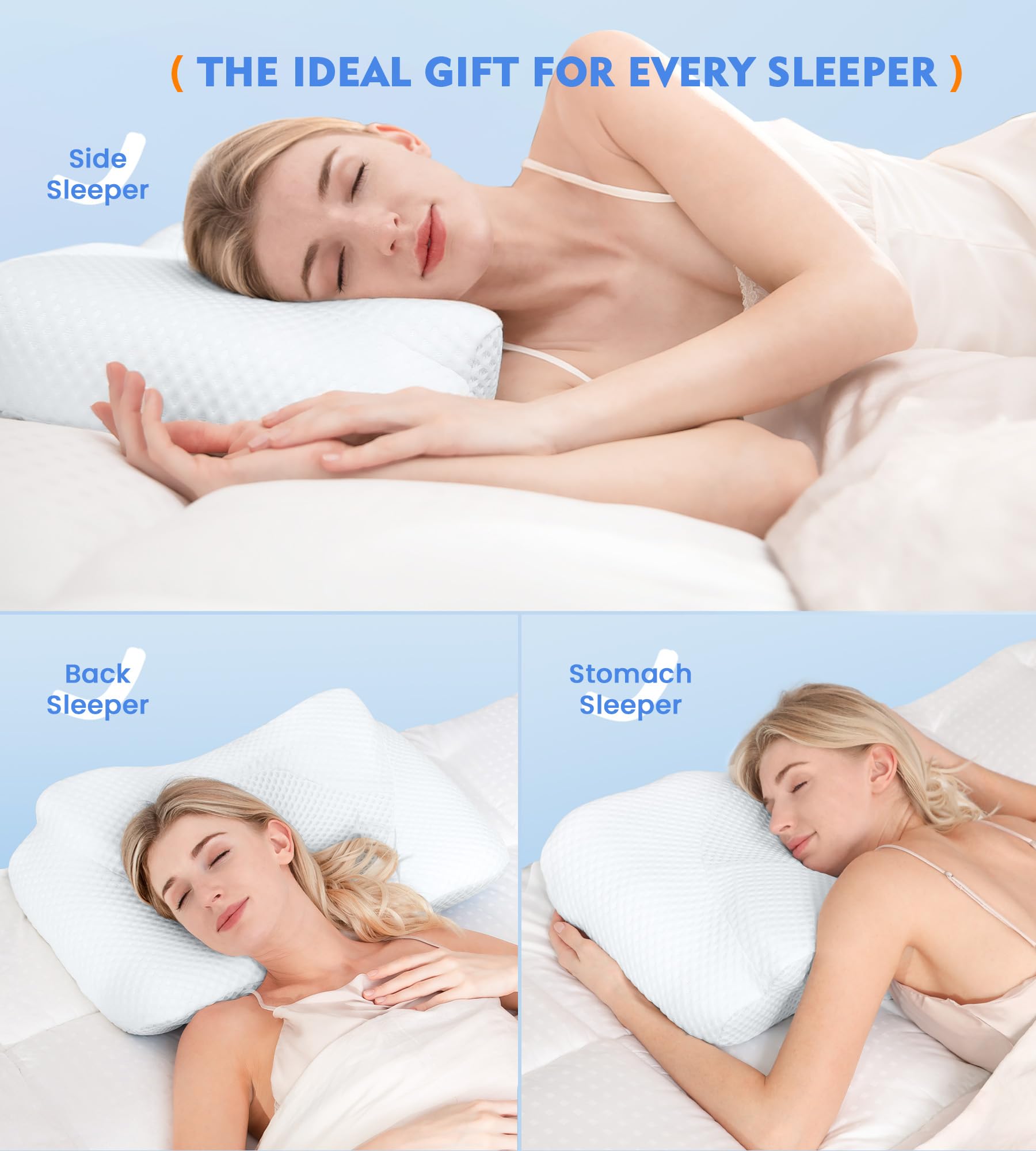 Osteo almohada en dormitorio ambientado mostrando confort y estilo de descanso