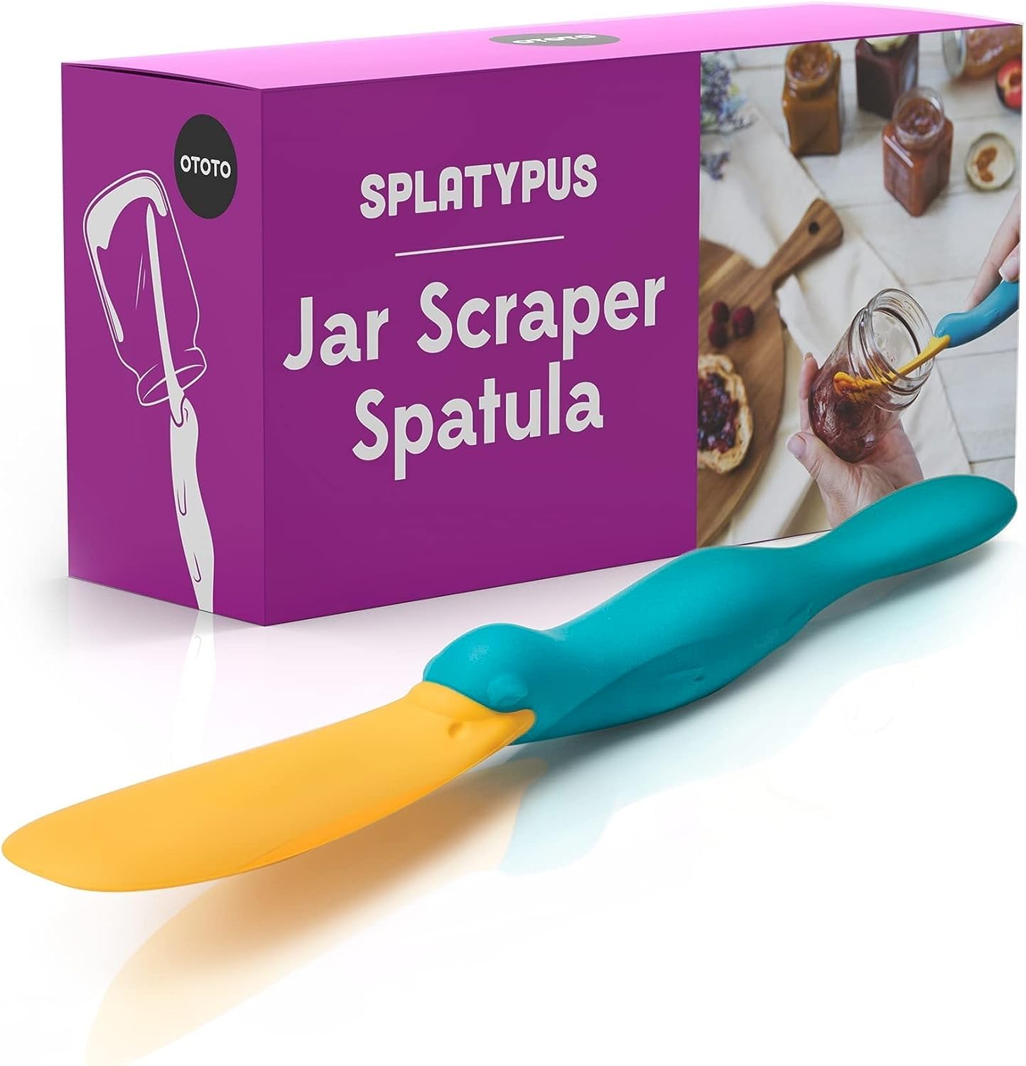 OTOTO Splatypus vista frontal mostrando forma divertida y agarre cómodo